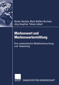 Cover Markenwert und Markenwertermittlung