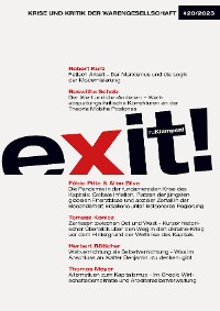Cover Exit! Krise und Kritik der Warengesellschaft