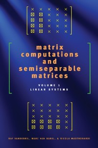 Cover Matrix Computations and Semiseparable Matrices