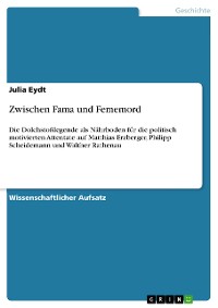 Cover Zwischen Fama und Fememord