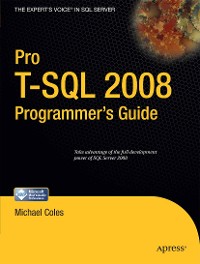 Cover Pro T-SQL 2008 Programmer's Guide