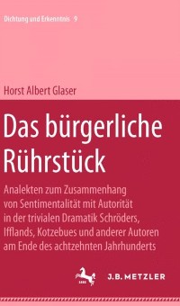 Cover Das bürgerliche Rührstück