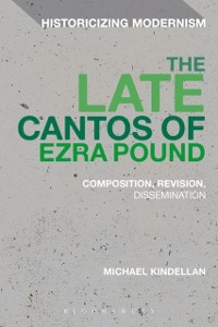 Cover The Late Cantos of Ezra Pound
