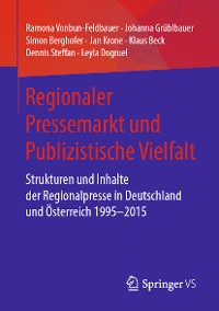 Cover Regionaler Pressemarkt und Publizistische Vielfalt