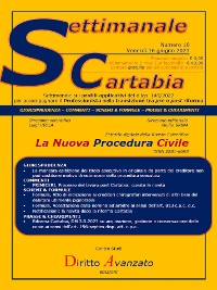 Cover SETTIMANALE CARTABIA n. 10 - Venerdì 16.6.2023