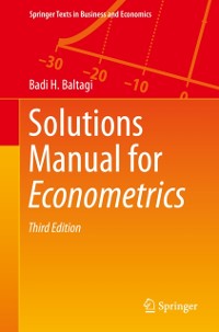 Cover Solutions Manual for Econometrics