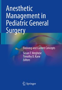 Cover Anesthetic Management in Pediatric General Surgery