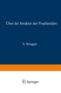 Cover Über die Struktur der Proplastiden