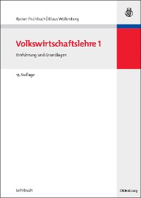 Cover Volkswirtschaftslehre I