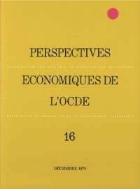 Cover Perspectives économiques de l''OCDE, Volume 1974 Numéro 2
