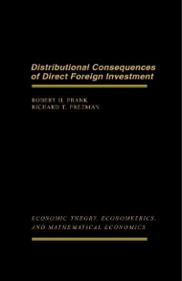 Cover Distributional Consequences of Direct Foreign Investment