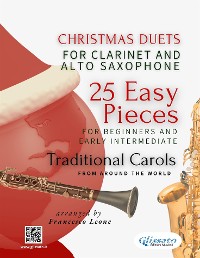 Cover Christmas Duets for Clarinet and Alto Saxophone - 25 Easy Pieces for Beginners and Early Intermediate