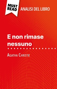 Cover E non rimase nessuno di Agatha Christie (Analisi del libro)