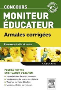 Cover Annales corrigées Concours Moniteur-éducateur