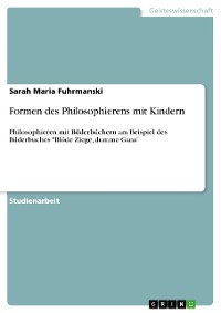 Cover Formen des Philosophierens mit Kindern