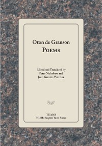Cover Oton de Granson, Poems