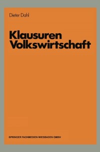 Cover Klausuren Volkswirtschaft