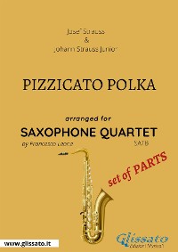 Cover Pizzicato polka - Saxophone Quartet set of PARTS