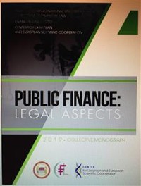 Cover Public Finance: Legal Aspects