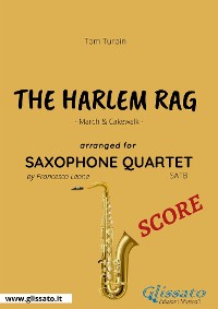 Cover The Harlem Rag - Saxophone Quartet SCORE