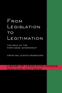 Cover From Legislation to Legitimation