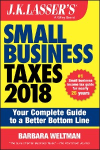 Cover J.K. Lasser's Small Business Taxes 2018