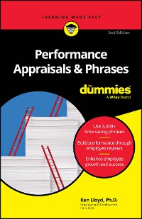 Cover Performance Appraisals & Phrases For Dummies