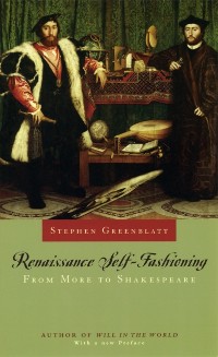 Cover Renaissance Self-Fashioning