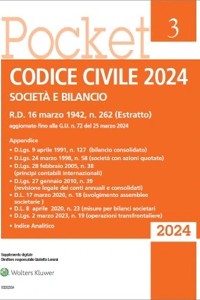 Cover Codice Civile 2024 - Società e Bilancio