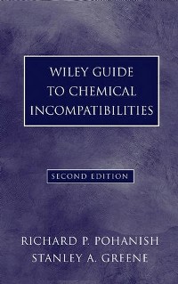 Cover Wiley Guide to Chemical Incompatibilities