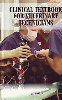 Cover Clinical Textbook for Veterinary Technicians