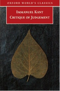 Cover Critique of Judgement