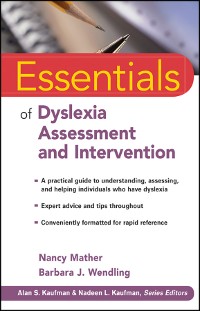 Cover Essentials of Dyslexia Assessment and Intervention