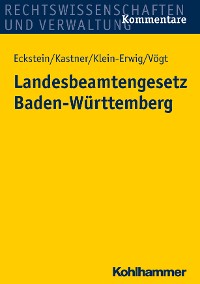 Cover Landesbeamtengesetz Baden-Württemberg