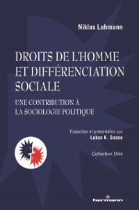 Cover Droits de l''homme et différenciation sociale
