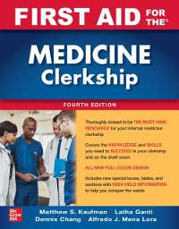 Cover First Aid for the Medicine Clerkship, Fourth Edition