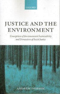 Cover Justice and the Environment