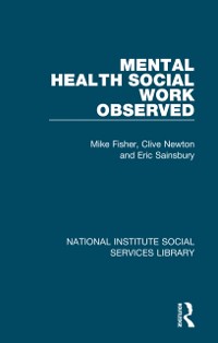 Cover Mental Health Social Work Observed