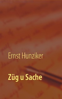Cover Züg u Sache
