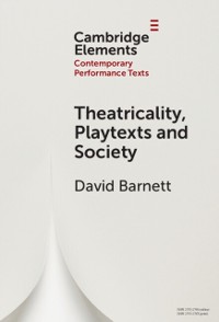 Cover Theatricality, Playtexts and Society