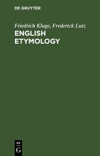 Cover English Etymology