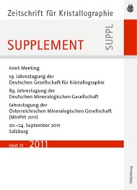 Cover 19. Jahrestagung der Deutschen Gesellschaft für Kristallographie, September 2011, Salzburg, Austria