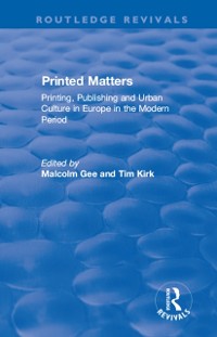 Cover Printed Matters
