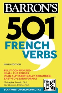 Cover 501 French Verbs, Ninth Edition
