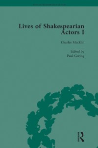 Cover Lives of Shakespearian Actors, Part I, Volume 2