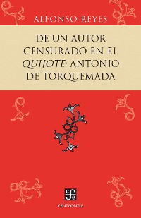 Cover De un autor censurado en el Quijote: Antonio de Torquemada