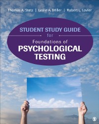 Cover Student Study Guide for Foundations of Psychological Testing