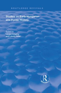 Cover Studies on Early Hungarian and Pontic History