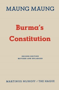 Cover Burma's Constitution