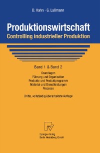 Cover Produktionswirtschaft - Controlling industrieller Produktion